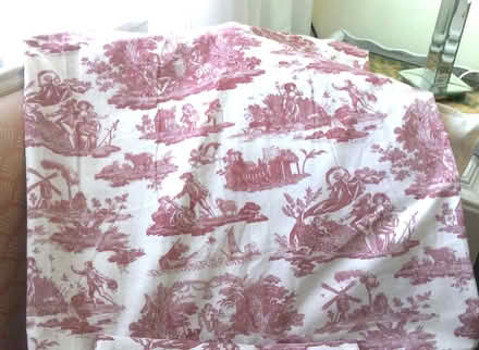 Photo of free fabric -2 pieces french style - pink (Hoohill FY3) #1