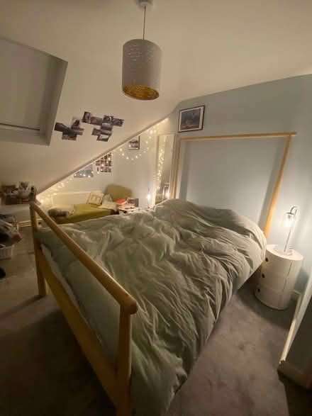 Photo of free IKEA Gjora Double Bed Frame (Addingham LS29) #1