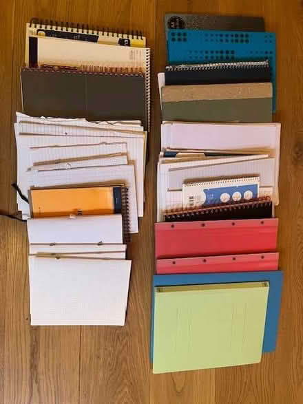 Photo of free notepads (Earls Court SW10) #1