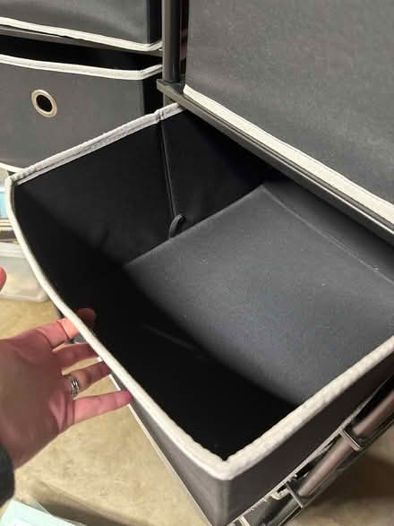 Photo of free Two fabric dressers (newark) #3