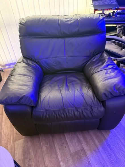 Photo of free Dfs leather recliner chair (Orpington) #1