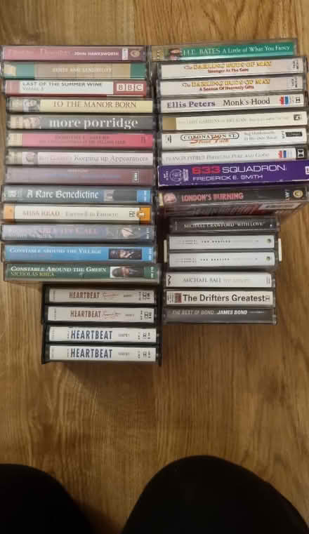 Photo of free Selection of Audio cassette books (Dartford DA1) #1
