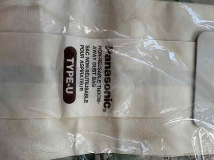 Photo of free Panasonic vacuum bags - U (Drexel Hill) #1