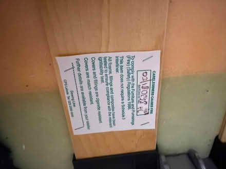 Photo of free Blue/black double sofa bed (Ambleside LA22) #4