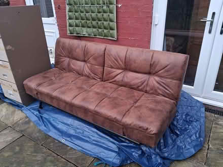 Photo of free Faux-leather Sofabed (Henley GL3) #2