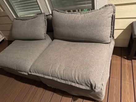 Photo of free Washable indoor outdoor couch (newark) #1