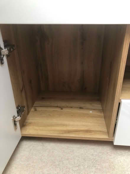 Photo of free White cabinet/pull out desk (Tottenham N15) #4