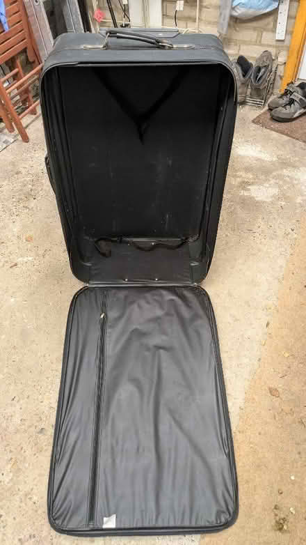 Photo of free Large canvas wheelie suitcase (Hersham KT12) #2