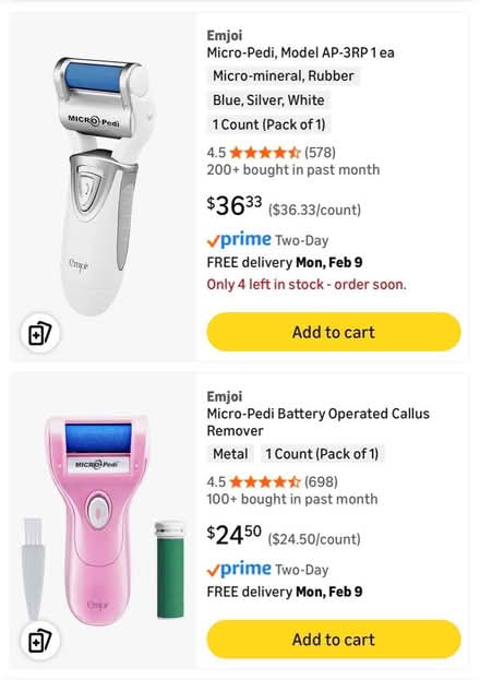 Photo of free Emjoi replacement Mineral Rollers (Arlington, VA) #2