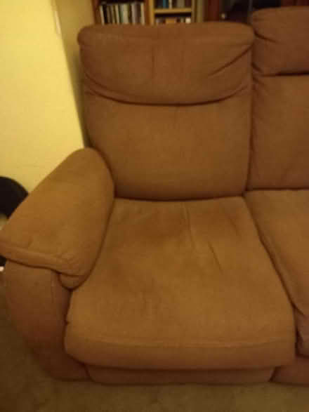 Photo of free 3 seater reclining sofa. (Gunby NG33) #2