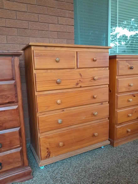 Photo of free Pine drawers, wooden slides (Blacktown,) #2