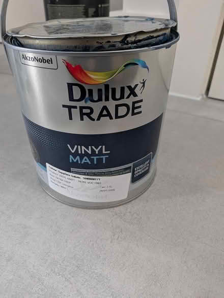 Photo of free Dulux Sapphire Salute 2.5L paint (N15) #2