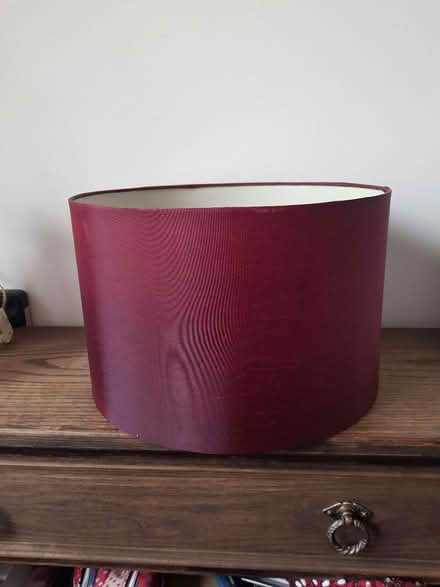 Photo of free Burgundy lampshade (BA1) #1