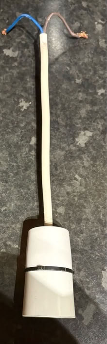 Photo of free White ceiling light fitting (Tolworth KT6) #1