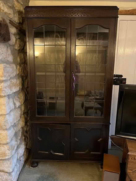Photo of free Vintage display cabinet (Nr Bridport DT6) #1