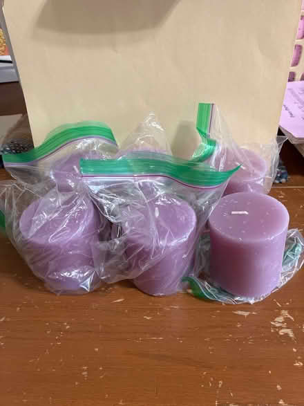 Photo of free 6 New Lavender Candles (Los Altos) #1