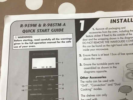 Photo of free Microwave - read post first (New Eltham SE9) #3