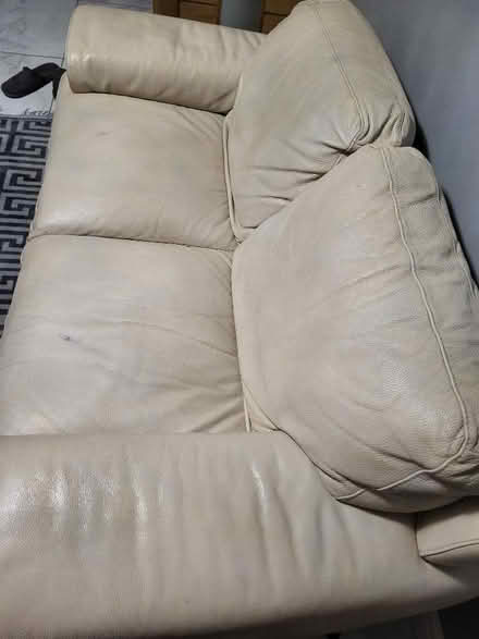 Photo of free Leather sofa (Acocks Green B27) #1