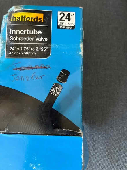 Photo of free Bike inner tube (Spottiswoode EH9) #2