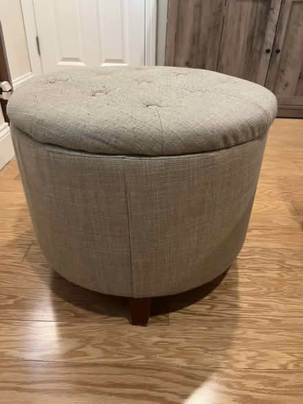 Photo of free 17 Inches Round Ottomans & Storage (Neighborhood Nine) #1