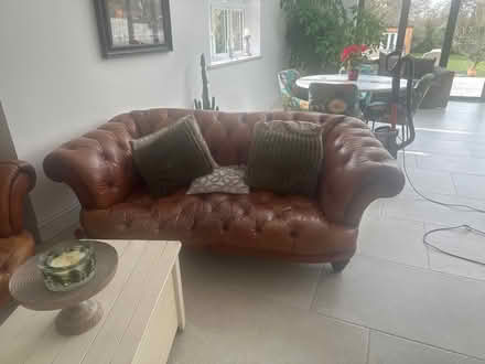 Photo of free Chesterfield sofas (Crawley RH10) #1