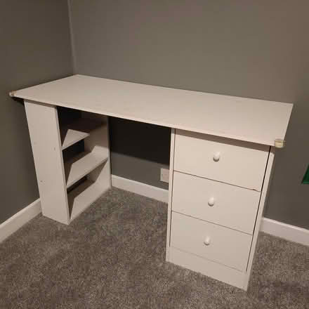 Photo of free Study desk with drawers & shelves (Bangor, NI, BT20) #1
