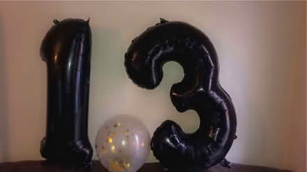 Photo of free Number 13 balloons (Lewisham SE4) #1