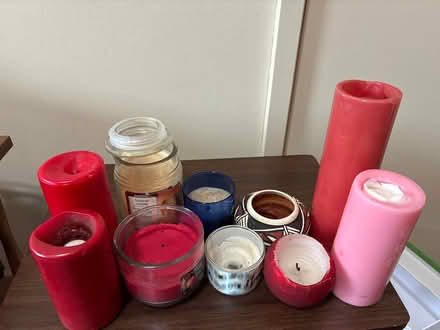Photo of free Assortment of used candles (Los Altos) #1