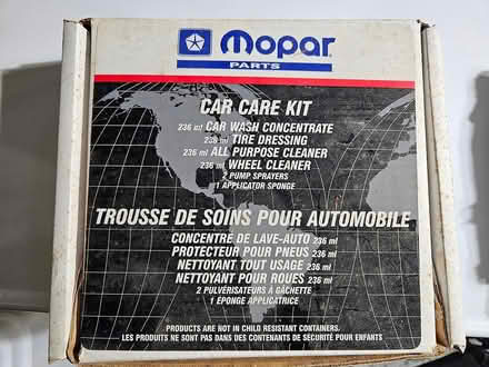 Photo of free Mopar Car Care Kit (Edinburgh/Paisley) #2