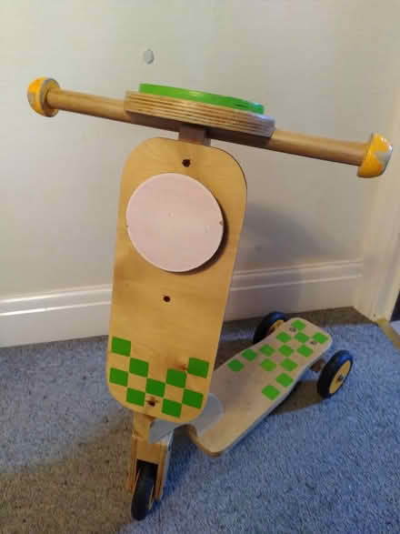 Photo of free Wooden scooter (Ecclesall, S11) #2