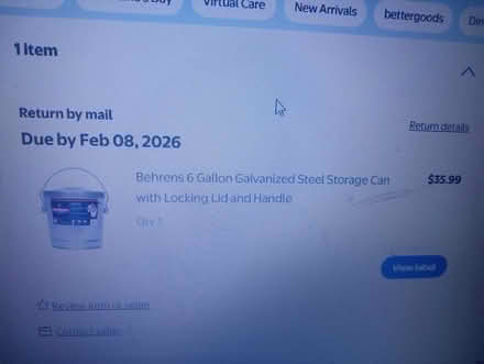 Photo of free Rodent proof metal storage bucket (Peekskill, NY) #1