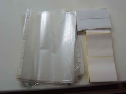 Photo of free self adhesive labels lg and franking labels and A4 inserts (Durrington BN13) #1
