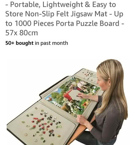Photo of free Jigsaw puzzle board up to 1000pcs (Dublin central) #2