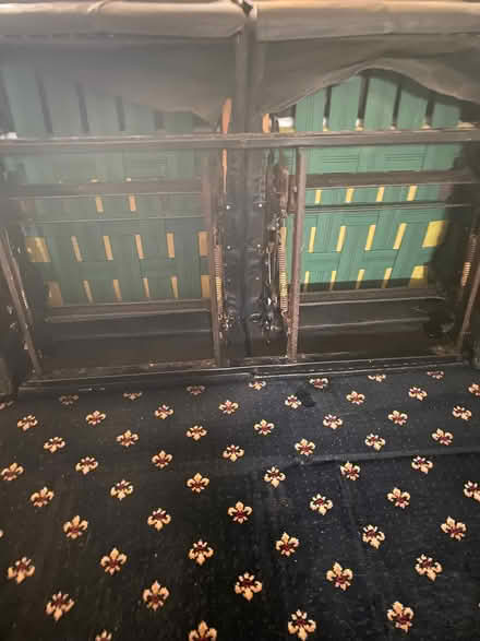 Photo of free Black leather two seater recliner (Harpurhey M40) #4