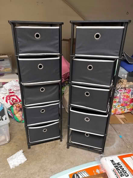 Photo of free Two fabric dressers (newark) #1