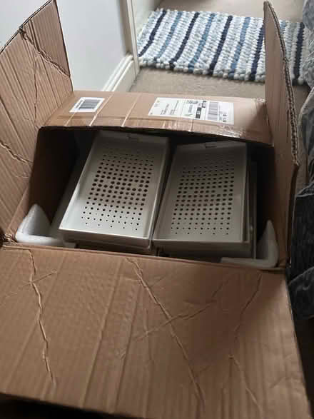 Photo of free 40x flat pack shoe boxes (Leeman Road YO26) #1