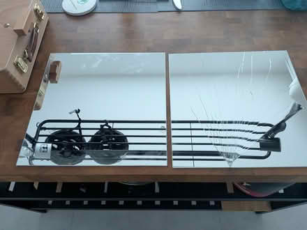 Photo of free 2 30x30cm mirrors - 1 cracked (N15) #1