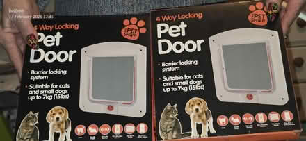 Photo of free Cat/small dog flaps (Petersfield) #1