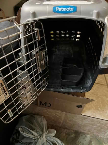 Photo of free Small hard plastic pet carrier (Sunset, Bridge, and 5-Points) #2