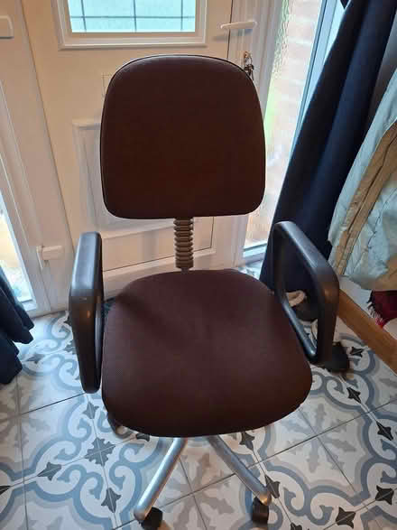 Photo of free Brown office chair (Ellington) #1