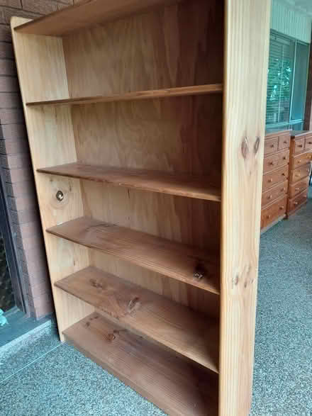 Photo of free Pine bookshelves (Blacktown,) #1