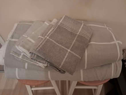 Photo of free Two kingsize brushed cotton duvet covers and six pillowcases (Lower Earley RG6) #1