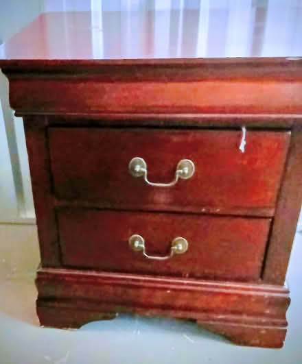 Photo of free Beside drawers mahogony (Dublin 18 Sandyford) #1