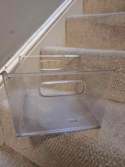Photo of free Plastic clear storage container (Montpelier BS6) #1
