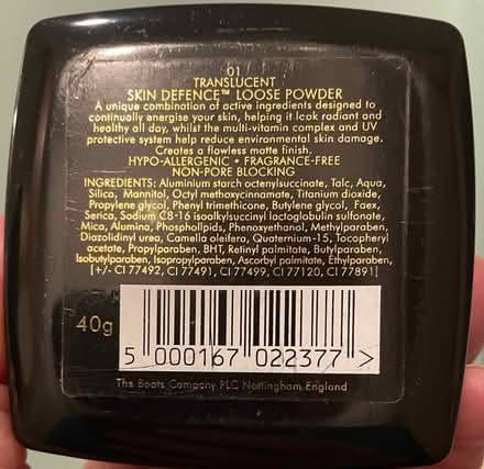 Photo of free Old No7 Loose Powder Compact (Crystal Palace SE19) #2