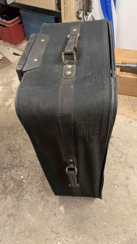 Photo of free Large canvas wheelie suitcase (Hersham KT12) #3