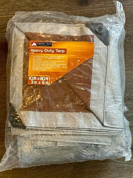 Photo of free Heavy duty tarp, 10' x 20' (Near Roy Cloud elem. school) #1