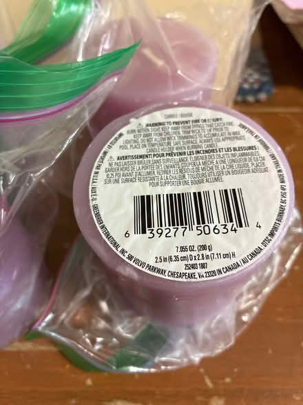 Photo of free 6 New Lavender Candles (Los Altos) #2