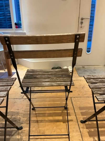 Photo of free Four gardens chairs (Homerton E5) #3