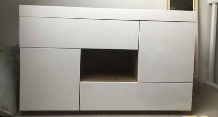 Photo of free White cabinet/pull out desk (Tottenham N15) #1